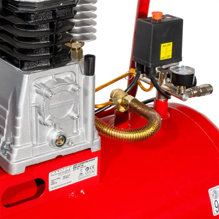 RAIDER ΑΕΡΟΣΥΜΠΙΕΣΤΗΣ 100L RD-AC18 2.2kW 120118 - Image 3