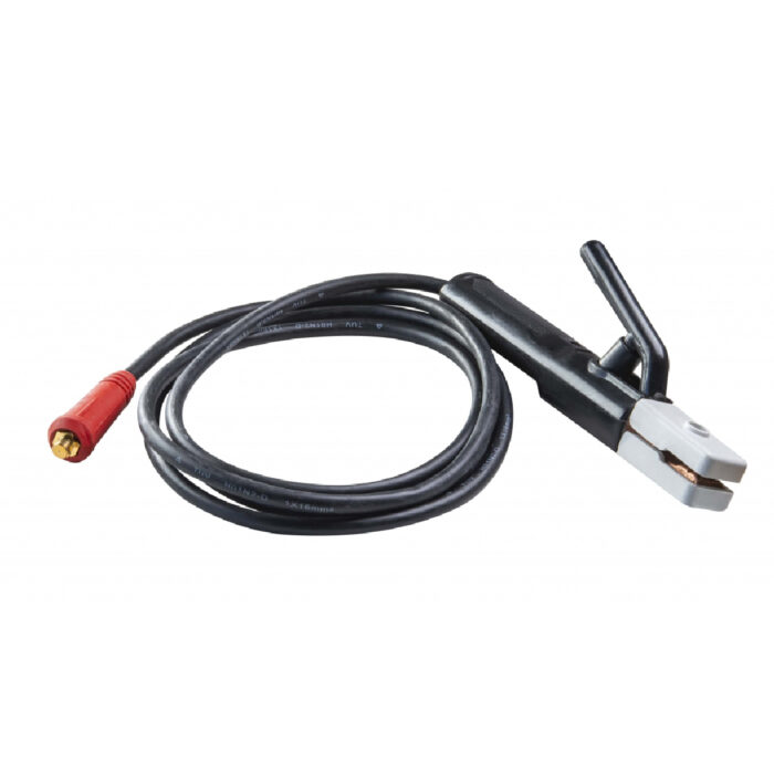 RAIDER ΚΑΛΩΔΙΟ ΗΛΕΚΤΡΟΣΥΓΚΟΛΛΗΣΗΣ 3m 16mm² ΜΕ ΤΣΙΜΠΙΔΑ ΗΛΕΚΤΡΟΔΙΟΥ SET 138343 - Image 1