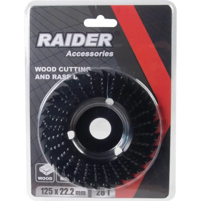 RAIDER ΔΙΣΚΟΣ ΚΟΠΗΣ ΚΑΙ ΛΕΙΑΝΣΗΣ ΚΥΡΤΟΣ 125x22.2mm 28 ΔΟΝΤΙΑ 140145 - Image 2