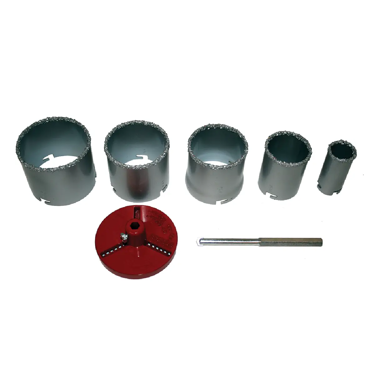 157714 RAIDER ΠΟΤΗΡΟΤΡΥΠΑΝΟ ΚΕΡΑΜΙΚΩΝ ΣΕΤ 7τεμ 33-83ΜΜ 157714 - Image 1