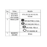 RAIDER ΜΥΤΕΣ & ΤΡΥΠΑΝΙΑ ΣΕΤ 15τεμ 157795 - Image 2