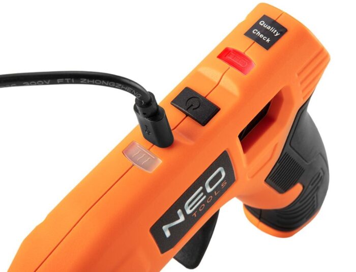 NEO 17-083 Πιστόλι θερμής κόλλας 4V επαναφορτιζόμενο - Image 2