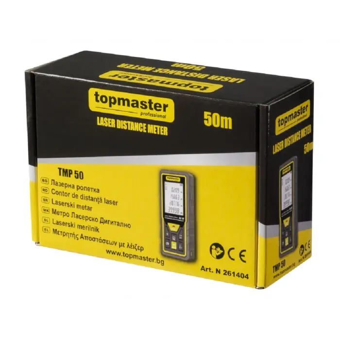 TOP MASTER ΑΠΟΣΤΑΣΙΟΜΕΤΡΟ LASER 50m 261404 - Image 6