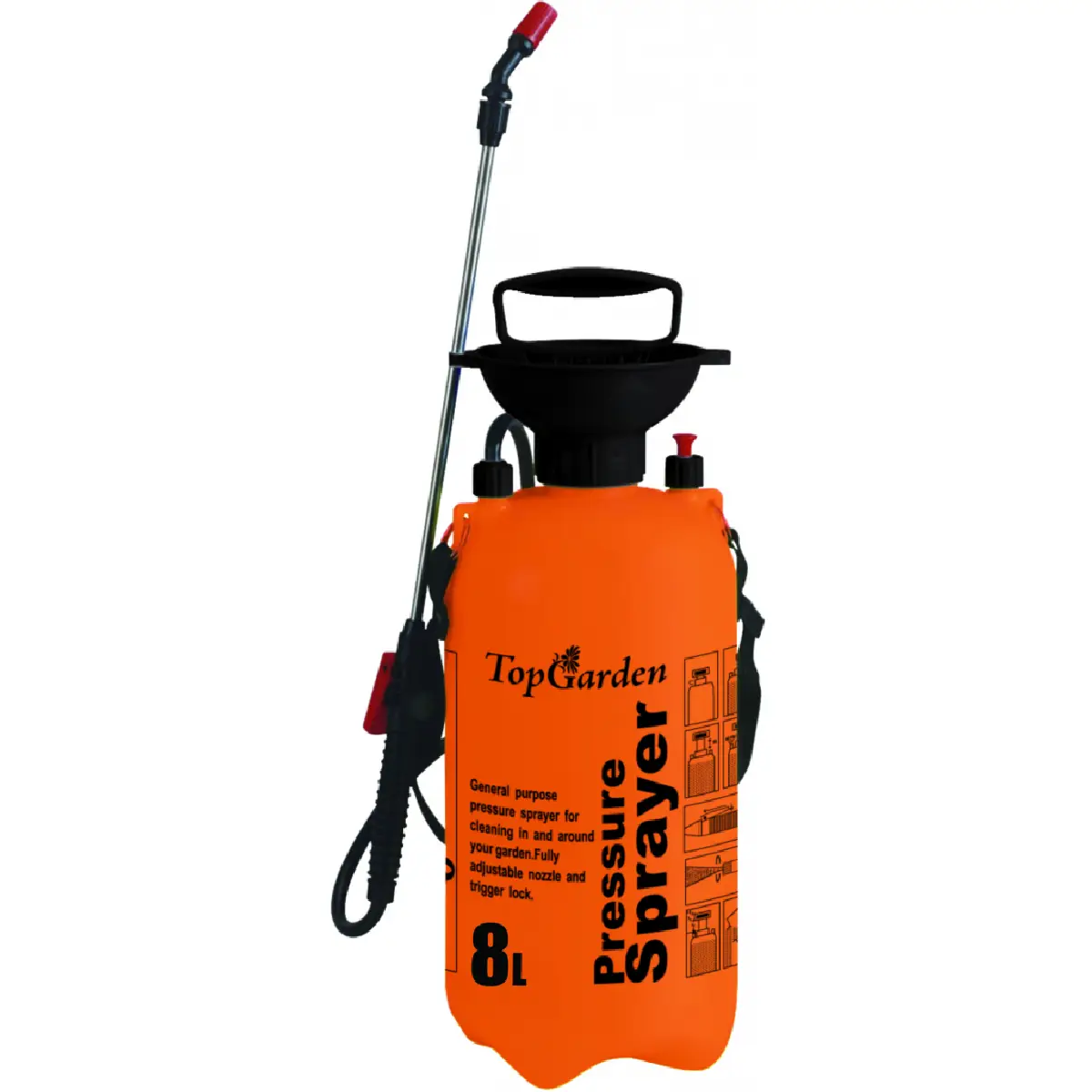 380313 TOP GARDEN Ψεκαστήρας προπιέσεως 8l 380313 - Image 1