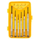 TOPEX Κατσαβίδια ακριβείας σετ 6τμχ 39D559