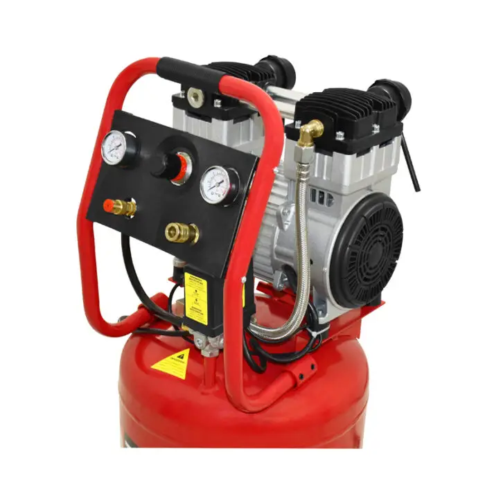 TOROS: ΑΕΡΟΣΥΜΠΙΕΣΤΗΣ ΧΑΜΗΛΟΥ ΘΟΡΥΒΟΥ  OILFREE 50LT, 2HP - Image 4