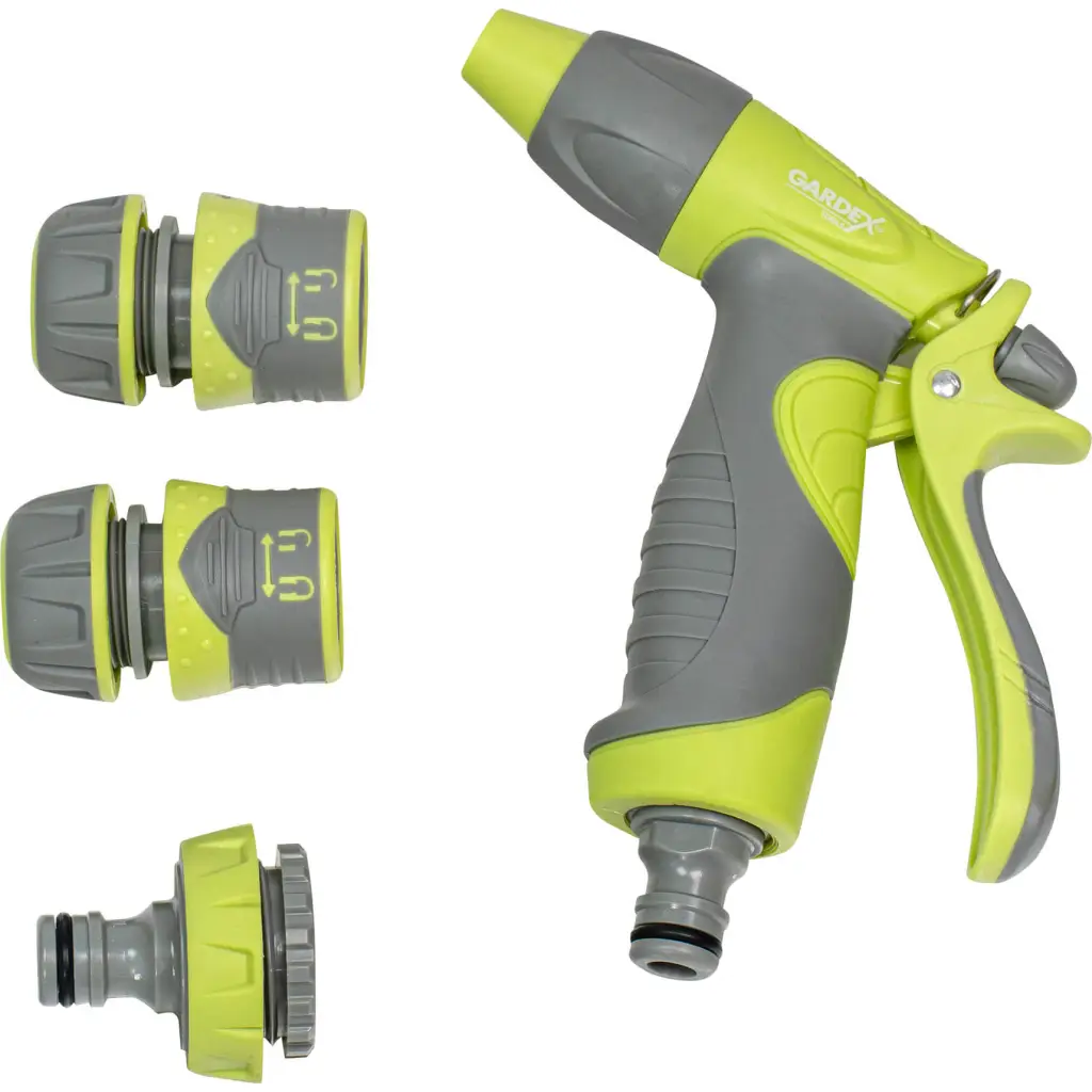 405105 GARDEX ΣΕΤ ΠΙΣΤΟΛΙ ΝΕΡΟΥ ΜΕ ΤΑΧΥΣΥΝΔΕΣΜΟΥΣ 405105 - Image 1
