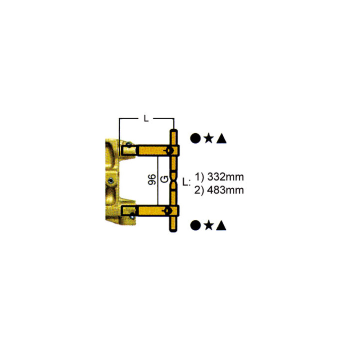 TECNA:ΣET ΤΣΙΜΠΙΔΕΣ ΑΕΡ.5004 Φ18 L.332 - Image 1