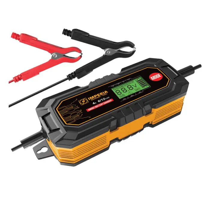 IMPERIA: ΦΟΡΤΙΣΤΗΣ ΜΠΑΤΑΡΙΩΝ 6V/12V 2A/4A - Image 2