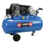 TOROS: ΑΕΡΟΣΥΜΠΙΕΣΤΗΣ ΜΕ ΙΜΑΝΤΑ 100LIT/3HP 400V