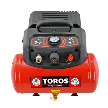 TOROS: ΑΕΡΟΣΥΜΠΙΕΣΤΗΣ OIL-FREE 6LIT 1,5HP