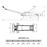 EXPRESS:TR20003 (ETJ-20P) ΚΑΡΟΤΣΟΓΡΥΛΛΟΣ 2TON - Image 3