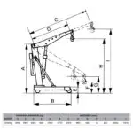 EXPRESS: ΥΔΡΑΥΛΙΚΟ ΓΕΡΑΝΑΚΙ 2 ΤΟΝ (ΔΕΜ 2) - Image 2