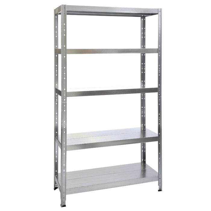 ΡΑΦΙΕΡΑ ΜΕΤΑΛΛΙΚΗ ΓΑΛΒΑΝΙΖΕ 120x50x195 - 260kg - 5 ΡΑΦΙΑ - Image 1