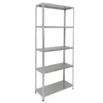 ΡΑΦΙΕΡΑ ΜΕΤΑΛΛΙΚΗ ΓΑΛΒΑΝΙΖΕ 75x30x170 - 50kg - 5 ΡΑΦΙΑ