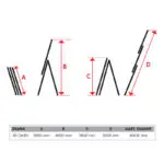 BULLE: ΣΚΑΛΑ ΑΛΟΥΜΙΝΙΟΥ ΤΡΙΠΛΗ ΕΠΕΚΤΕΙΝΟΜΕΝΗ - 3x10 ΣΚΑΛΙΑ - Image 4