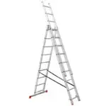 BULLE: ΣΚΑΛΑ ΑΛΟΥΜΙΝΙΟΥ ΤΡΙΠΛΗ ΕΠΕΚΤΕΙΝΟΜΕΝΗ 3x9