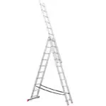 BULLE: ΣΚΑΛΑ ΑΛΟΥΜΙΝΙΟΥ ΤΡΙΠΛΗ ΕΠΕΚΤΕΙΝΟΜΕΝΗ 3x10
