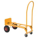 EXPRESS: ΚΑΡΟΤΣΙ ΜΕΤΑΦΟΡΑΣ ΠΤΥΣΣΟΜΕΝΟ 200 KG - 2 ΤΡΟΧΟΙ ΑΕΡΟΣ Φ 250 mm ΚΑΙ 2 ΤΡΟΧΟΙ ΣΥΜΠΑΓΕΙΣ ΠΕΡΙΣΤΡΕΦΟΜΕΝΟΙ Φ 100 mm - Image 2