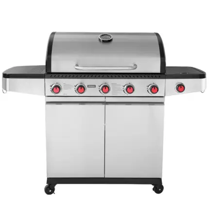 UNIMAC: ΨΗΣΤΑΡΙΑ ΥΓΡΑΕΡΙΟΥ INOX BBQ PREMIUM LINE - 5 ΕΣΤΙΕΣ ΚΑΙ 1 ΠΛΑΪΝΟ ΜΑΤΙ - ΓΙΑ ΠΙΤΣΑ