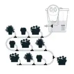 KRAFT: ΣΕΤ ΑΥΤΟΜΑΤΟΥ ΠΡΟΓΡΑΜΜΑΤΙΣΤΗ ΠΟΤΙΣΜΑΤΟΣ 10 ΦΥΤΩΝ ΑΠΟ ΔΟΧΕΙΟ ΜΕ ΑΝΤΛΙΑ - Image 2