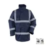 VIZWELL: ΜΠΟΥΦΑΝ ΥΨΗΛΗΣ ΔΙΑΚΡΙΤΙΚΟΤΗΤΑΣ FRANKFURT - ΜΠΛΕ - EN 471 3/2 & EN 343 3/1 - ΜΕΓΕΘΟΣ XL