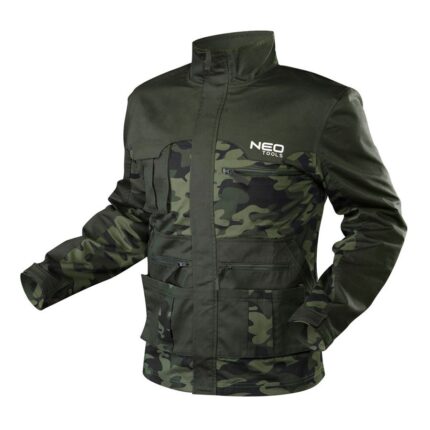NEO TOOLS Μπουφάν εργασίας 255g/m² CAMO 81-211-S/48