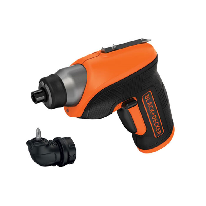 BLACK & DECKER Κατσαβίδι Λιθίου 3.6V με εξάρτημα δεξιάς γωνίας CS3652LC - Image 1
