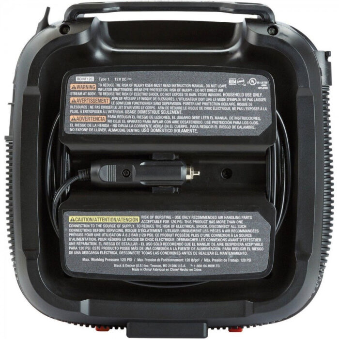 BLACK & DECKER Αεροσυμπιεστής πολλαπλών χρήσεων 11bar/160psi ASI400 - Image 7