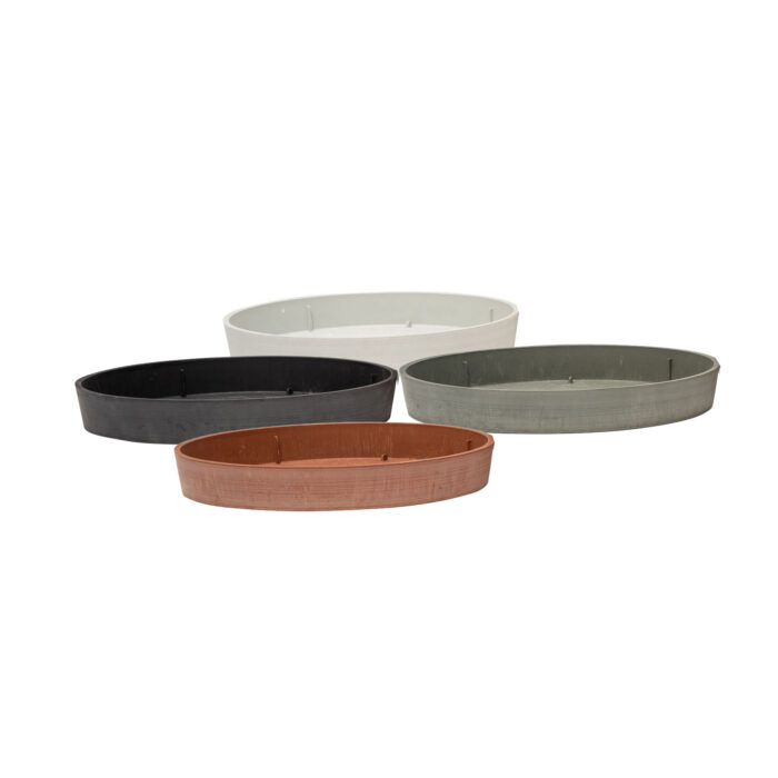 ArtPlast Πιατάκι Γλάστρας κωνικής λευκό ∅20cm ASO.020.SV.BI - Image 2