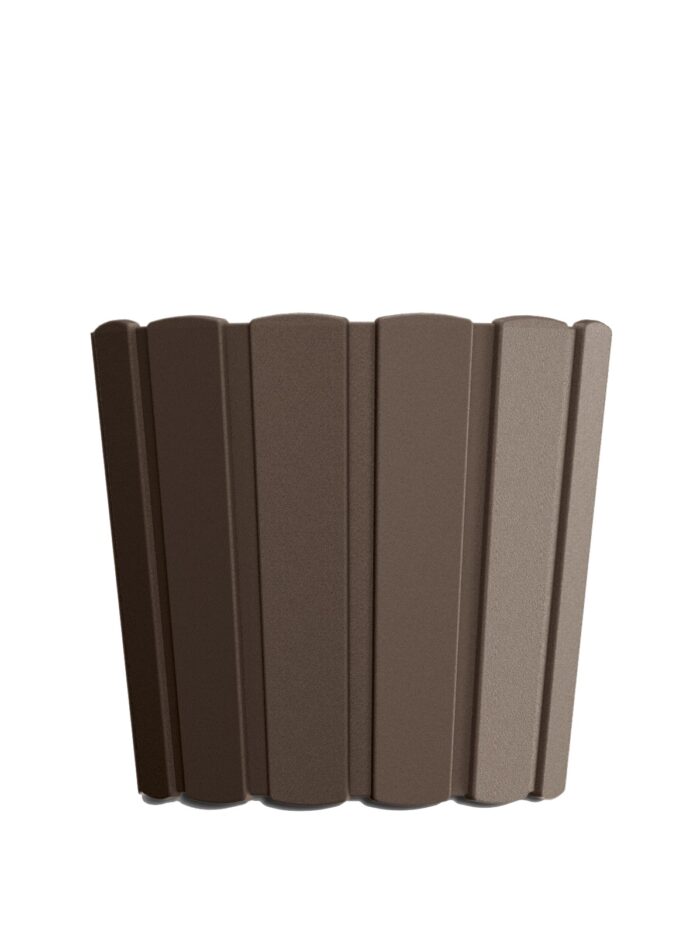 PROSPERPLAST Γλάστρα Boardee Basic 12lt Καφέ DDE290-R222 - Image 1
