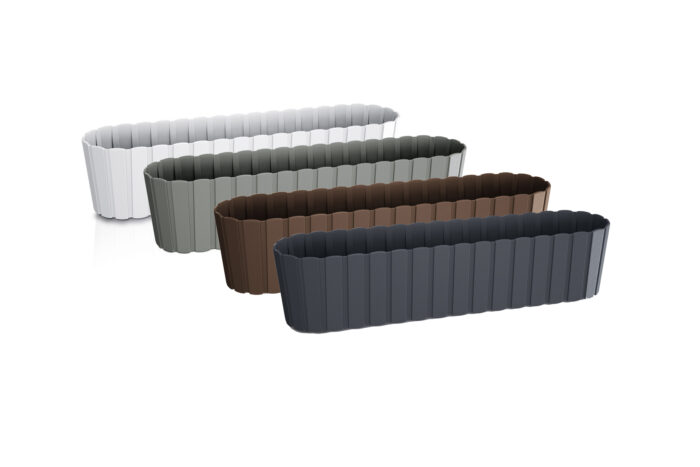 PROSPERPLAST Γλάστρα Boardee Case 7,9lt Καφέ DDEC600-R222 - Image 4