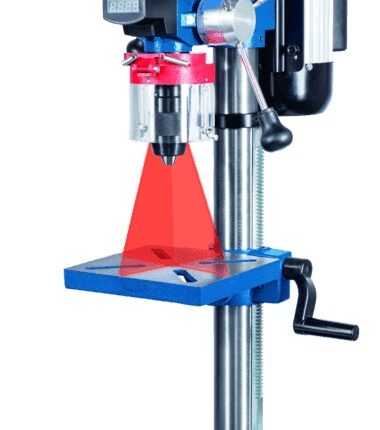 Scheppach Δράπανο κολωνάτο πάγκου 550W 16mm με ρύθμιση στροφών DP19VARIO