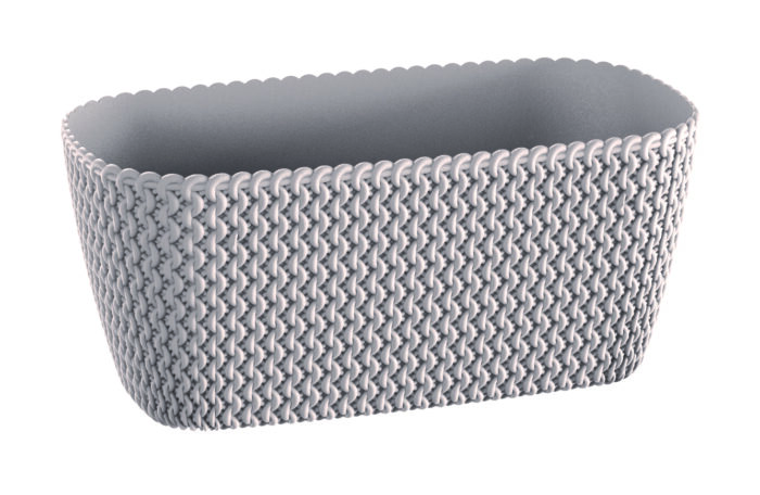 PROSPERPLAST Γλάστρα Splofy Case 7,5lt Μόκα DSPC400-7529U - Image 1