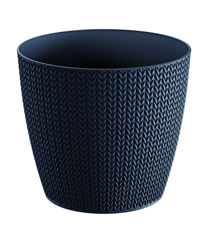 PROSPERPLAST Γλάστρα Wheaty Χρώμα Ανθρακί 3 lt DWH190-S433 - Image 1