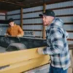 CAT Πουκάμισο εργασίας overshirt με επένδυση μπλε 3XL 1040045 - Image 5