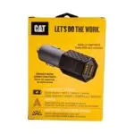 CAT Φορτιστής αυτοκινήτου 3.4A γρήγορης φόρτισης 2xUSB BLK(F-G) - Image 2
