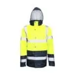 Μπουφάν εργασίας Neon ανακλαστικό κίτρινο-μπλε 2XL HVNEOYXXL - Image 2