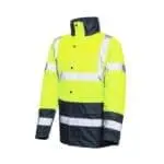 Μπουφάν εργασίας Neon ανακλαστικό κίτρινο-μπλε L HVNEOYL