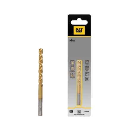 CAT Τρυπάνι τιτανίου HSS 6x93mm DA02009