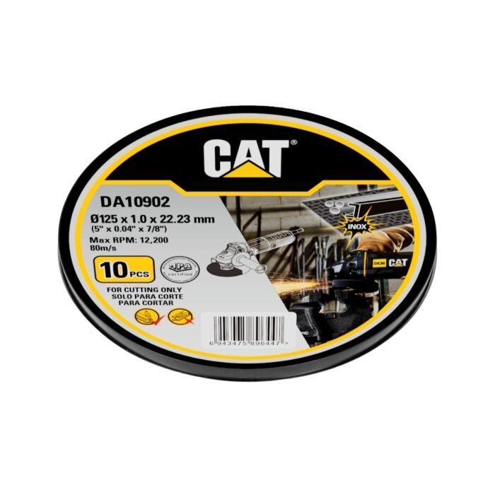 CAT Τροχός κοπής inox 125x1mm σε μεταλικό κουτί DA10902 (τιμή/τεμ) - Image 2