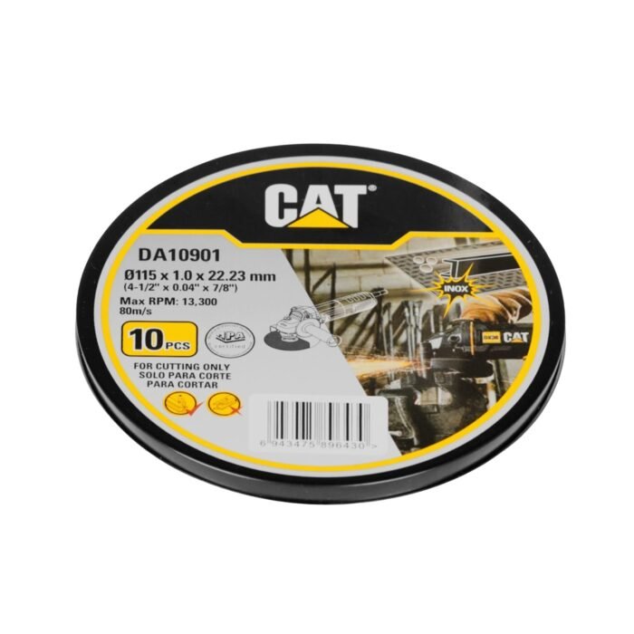 CAT Τροχός κοπής inox 115x1mm σε μεταλικό κουτί DA10901 (τιμή/τεμ) - Image 2