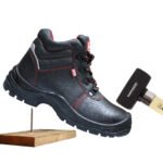 Μποτάκι δερμάτινο S3 αδιάβροχο μαύρο Νο.48 BSH102 - Image 3