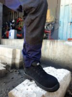 Παπούτσι αθλητικό μαύρο City Νο48 με διαπνέον ύφασμα - Image 5