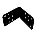 Γωνίες ξυλοσκ.περγκ.μαύρη 100*100*80