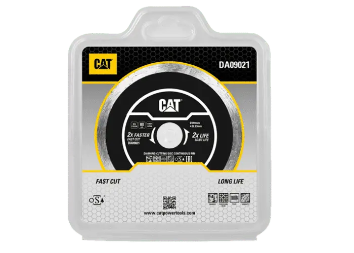 CAT Δίσκος κοπής διαμαντέ Continuous 110x22,23x1.6mm DA09021 - Image 2