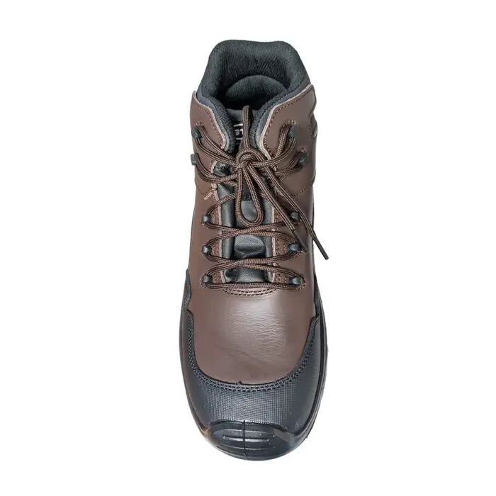 Μποτάκι Εργασίας Priamus High Non-metal No37 S3 SRC 0% Καφέ-Μαύρο - Image 4