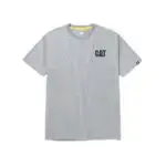 CAT Μπλουζάκι κοντομάνικο γκρι trademark tee S W05324