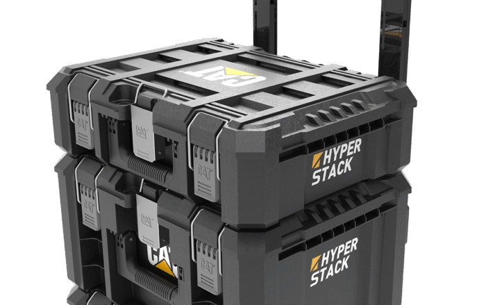 05-9826-2 CAT Τροχήλατος πλαστικός εργαλειοφόρος 3 τμημάτων DA41005 - Image 3