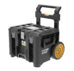 CAT Τροχήλατο πλαστικό μπαούλο μεταφοράς & αποθήκευσης εργαλείων Π56xB52,2xΥ65,5cm DA41004